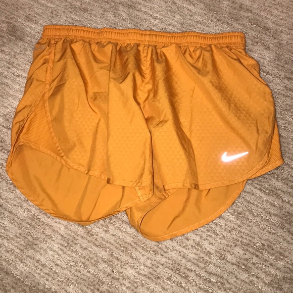 Nike Pants - Orange nike dri-fit shorts